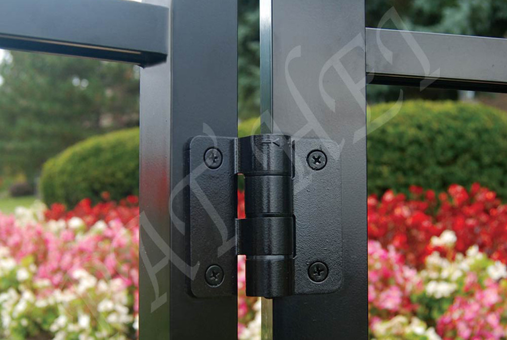 Pat Hei Gate Hardware-Best Aluminum Compact Butterfly Hinge Small Size Butterfly Hinge