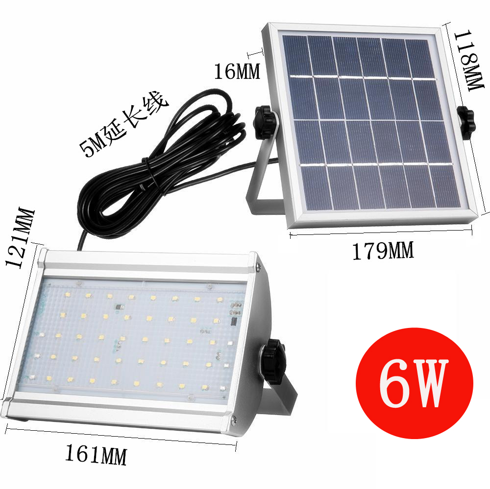 46 lamp solar remote control microwave induction lamp（6W）