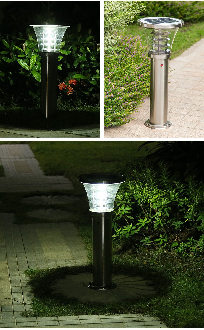 Pat Hei Gate Hardware fast shipping Solar Lawn Light with silicone cover-5