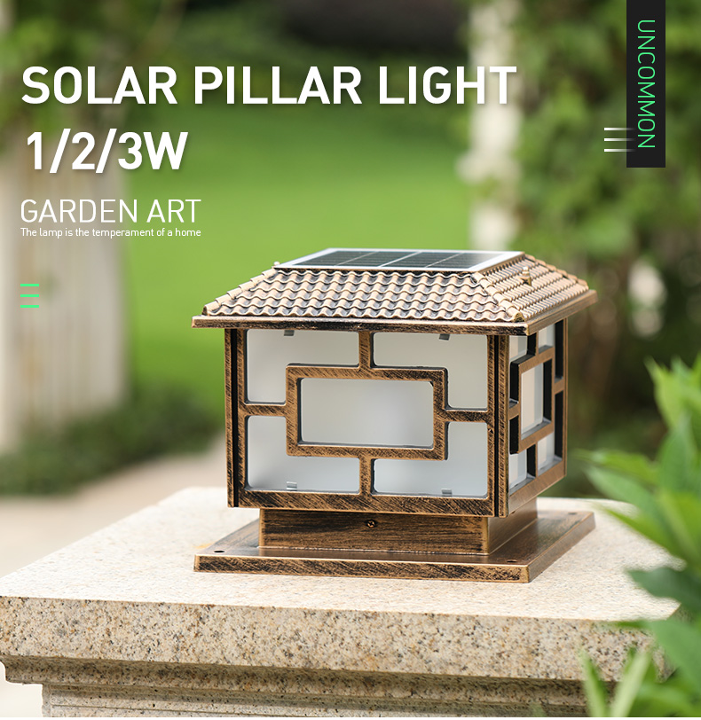 Pat Hei Gate Hardware led lights garden pillar lights bulk purchase for yard-8