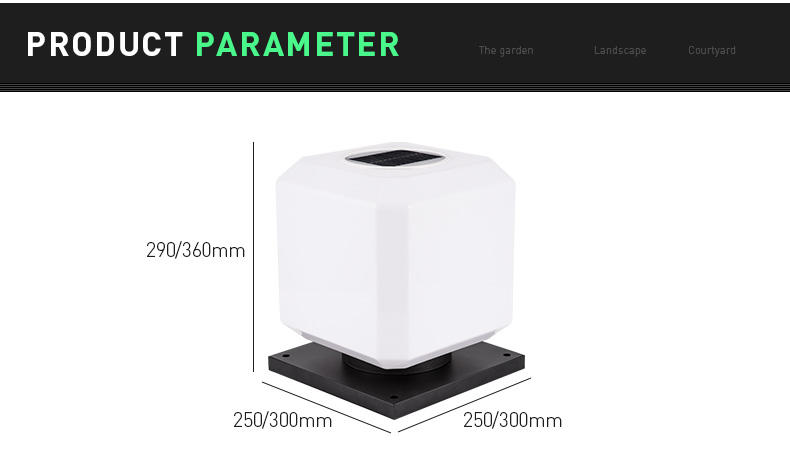 Pat Hei Gate Hardware large solar rock lights supplier for door-2